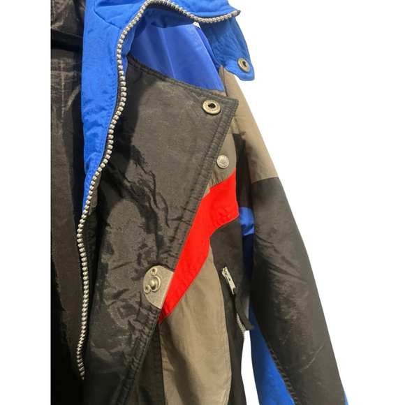 Vintage 90's Edelweiss Men's Ski Snowsuit Bib Size Small Jumpsuit Snow One Piece - Picture 9 of 13